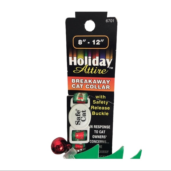 NWT Break Away Cat Collar - Christmas Tree Design - Picture 9 of 11